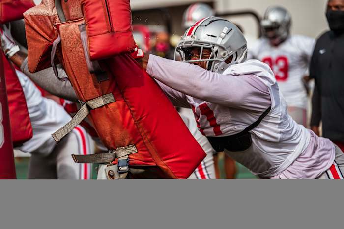 Tyreke Smith at practice